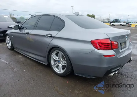 2011 BMW 550I from USA, damaged, VIN WBAFR9C55BC757714